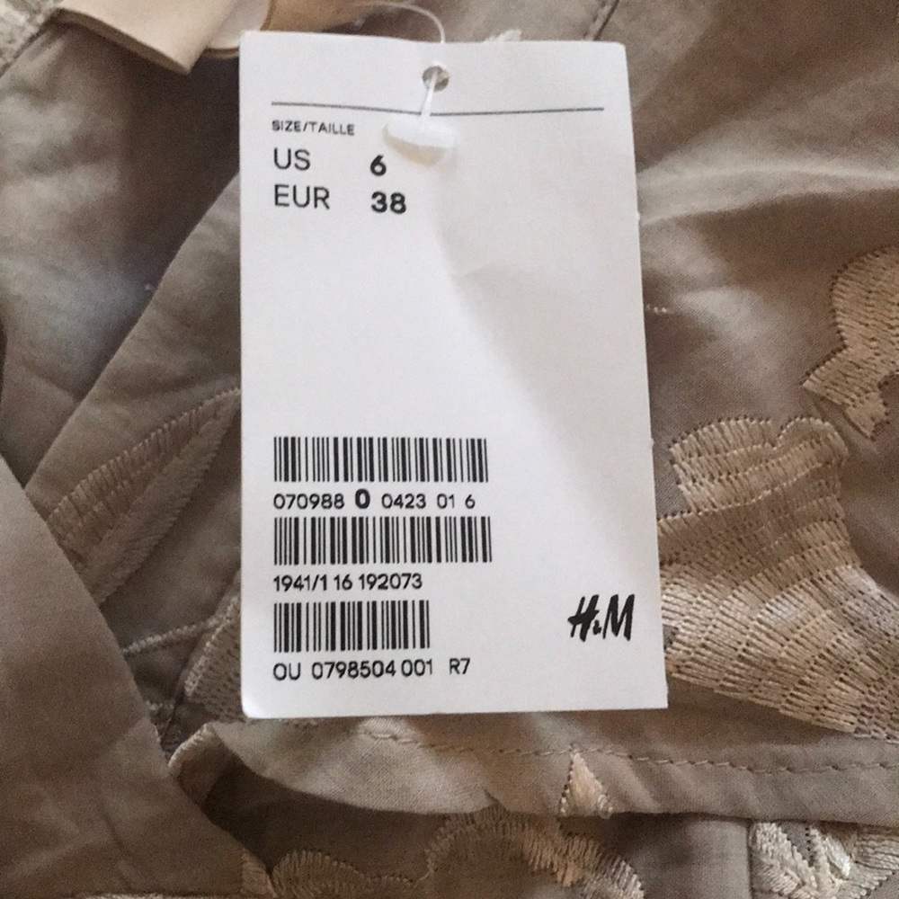 H&M Dress NWT Size 6 - Picture 3 of 6